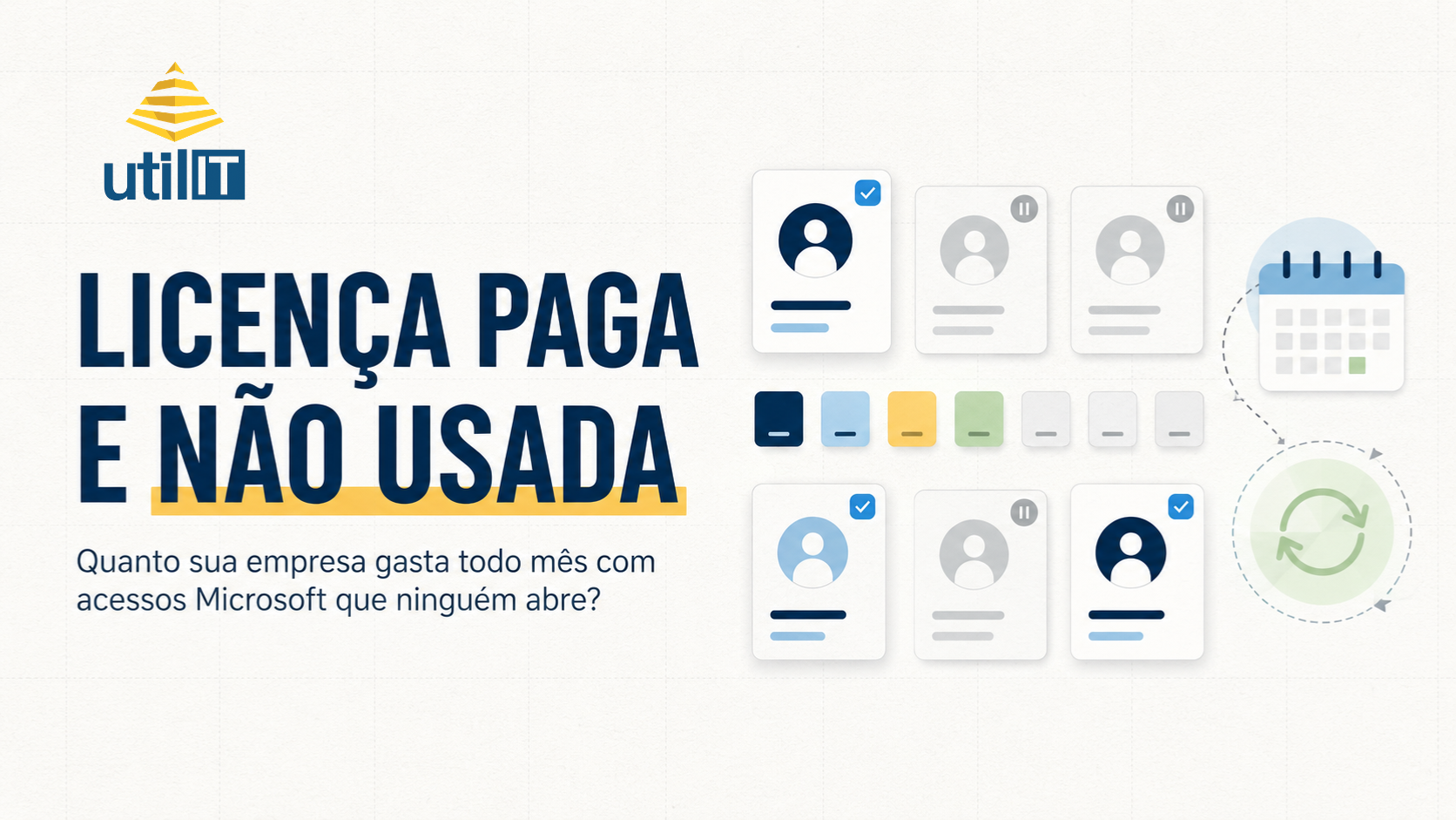 Licença paga e não usada: quanto a sua empresa gasta todo mês com acessos Microsoft que ninguém abre